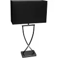 By Rydens - Bordlampe Omega H69 cm - Krom - Bordlamper - - Homeroom