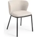 Kave Home - Spisebordsstol Ciselia, 2-pak - Beige - Stole - - Homeroom