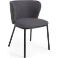 Kave Home - Spisebordsstol Ciselia, 2-pak - Grå - Stole - - Homeroom