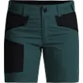 Lundhags Makke Lt Ws Shorts, vandreshorts, dame, grøn