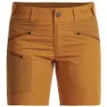 Lundhags Makke Lt Ws Shorts, vandreshorts, dame, guld