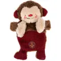 TIAKI Winkie Monkey hundelegetøj - L 20 x B 25 x H 7 cm