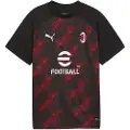 Puma Ac Milan 23/24 Før Kampen Junior T-shirt Med Korte ærmer