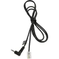 Jabra Kabel Til Hovedsæt 1m. Rj-10 2,5 Mm