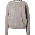 Ralph Lauren Polo Ralph Laurentil kvinder. 211943006004 Grå sweatshirt med rund hals (M), Casual, Bomuld