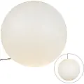 QAZQA Moderne udendørslampe hvid 77 cm IP65 - Nura