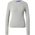 Ralph Lauren Polo Ralph Laurentil kvinder. 211943903001 Julianna-jumper grå (M), Casual, Bomuld