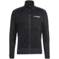 Adidas Tx Fleecejakke Med Fuld Lynlås