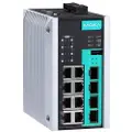 Moxa Eds-g512e-8poe-4gsfp Industriel, Ikke Administreret Switch Med Poe Og 12 Porte