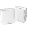 Asus Zenwifi Xd6 2-pack Dual-band (2,4 Ghz / 5 Ghz) Wi-fi 6 (802.11ax) Hvid 4 Intern