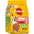 Pedigree Adult Mini med oksekød og grøntsager hundefoder