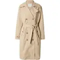 Pepe Jeans Pepe Jeanstil kvinder. PL402318 Brun stjerne-trenchcoat (M), Casual, Polyester, Lange ærmer