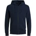 Jack & Jones Basic Sweatshirt Med Lynlås