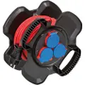 Brennenstuhl 1169717100 Industriel Kabeltromle 3 Udtag 10 M