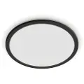 Signify Superslim CL550 loftlampe Ø250 mm LED 15W 2700K SceneSwitch IP44, sort