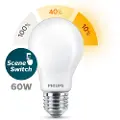 Signify LED pære Classic SceneSwitch 7,5W/822-825-827 (60W) E27