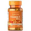 Puritan's Pride - Vitamin K, 100 mcg - 100 tabletter