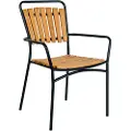 House Nordic - Spisebordsstol CLEVELAND sæt af 4 - Brun - Spisestole - - Homeroom