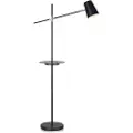 Markslöjd - Gulvlampe LINEAR 1L USB - Sort - Gulvlamper - - Homeroom