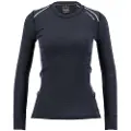 Ulvang Rav 100% round neck, dame, sort