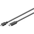 Goobay USB-C <-> USB Micro-B - 1m - Sort