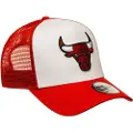 New Era 60348855 Tm Clr Blck Af Chicago Bulls Truckerhat