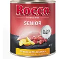Rocco Senior 6 x 800 g - Kylling & Kartoffel