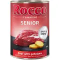 Rocco Senior 6 x 400 g - Okse & Kartoffel