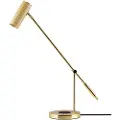 Globen Lighting - Bordlampe Hubble Read med trådløs opladning - Messing - Skrivebordslamper - - Homeroom