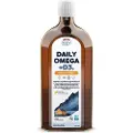 Osavi Daglig Omega + D3, 1600mg Omega 3 (Naturlig Citron) - 500 ml