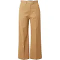 Ralph Lauren Polo Ralph Laurentil kvinder. 211873988001 Brune chino-bukser med brede ben (36), Casual, Bomuld