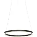 QAZQA Smart pendellampe sort 60 cm inkl. LED og RGBW - Girello