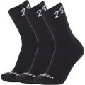 Jordan Essentials-crewstrømper (3 par) - sort