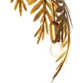 QAZQA Vintage gulvlampe guld 193 cm 3-lys - Botanica