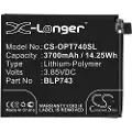 24hShop Batteri til SmartPhone, mobil til Oneplus 7T, HD1905, HD1901 osv.
