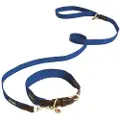 Nomad Tales Bloom Halsbånd, sapphire - Passende Line: 120 cm lang, 20 mm bred