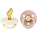 BIBS Colour 2 Pakke - Ivory/Blush- Anatomiske Sutter