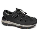 SKECHERS Skecherstil mænd. 205113 Sandaler med afslappet pasform: Tresmen - Menard sort (44), Fast, 1-3 cm, Blonder, Casual, Sport, Sportstøj, Multis