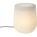 QAZQA Udendørs gulvlampe Blomsterpotte hvid IP44 - Flowerpot