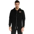 Leone Apparel Gold Sweatshirt Med Lynlås