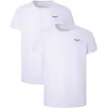 Pepe Jeans Pepe Jeanstil mænd. PMU10976 Pakke 2 T-shirts Basic hvid (M), Afslappet, Bomuld, Korte ærmer