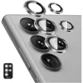 Mtp Products Samsung Galaxy S24 Ultra Hat Prince Kamera Linse Skærmbeskyttelse Hærdet Glas - Grå