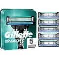 Gillette Mach3 Barberblade, 5-pakning 7702018575626 Modsvarer: N/A