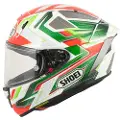 Shoei X-SPR Pro Escalate TC-4 Integralhjelm rød XXL