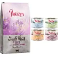 Purizon Single Meat And med Lavendelblomster - 2 x 6,5 kg
