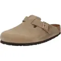 Birkenstock Birkenstockunisex. 1018147 Træsko i læder Boston brun (40), Fast, Ingen, Casual