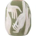 Bloomingville - Adalena Vase - Grøn - Urtepotteskjulere & vaser - - Homeroom