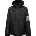 Superdry Superdrytil mænd. M5011842A Yachter SD vindjakke med hætte sort (S), Casual, Polyester, Lange ærmer