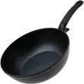 Fissler Wok ADAMANT 30 cm, sort, aluminium, Fissler
