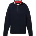 Tom Tailor 1039749 Relaxed Knitted Troyer Trøje
